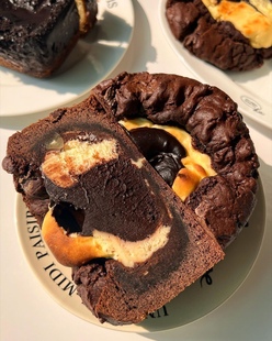无蔗糖浓苦黑巧克力奶酪芝士布朗尼饼干面包曲奇蛋糕代餐下午茶