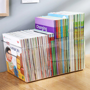 透明书本收纳盒书架桌面整理盒儿童牛津树/RAZ书籍零食玩具储物盒