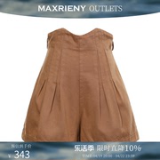 奥莱maxrieny高腰，短裤秋季女士，牛仔裤洋气美腿裤