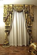 拿破仑家居范思哲风格窗帘新欧式(新欧式)客厅，奢华窗帘卧室遮阳布窗帘遮光