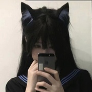 手作毛绒仿真猫耳发饰，可爱小猫咪头饰cosplay漫展兽耳猫耳朵发箍