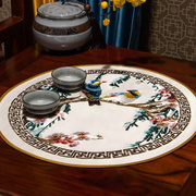 销中式餐垫隔热垫刺绣餐桌垫布艺杯垫欧式茶几防烫碗垫花瓶托盘品