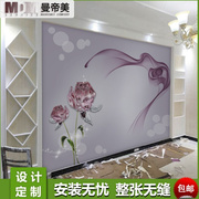 5d电视背景墙壁纸客厅壁画简约现代高档3d时尚个性创意8d立体墙纸