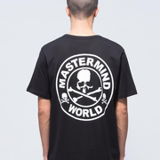 2022春日本骷髅王黑白灰潮牌mmjmastermindworldsst-shirt短袖