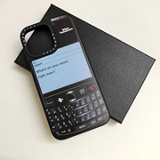 CASE复古黑莓手机磨砂适用iphone15/14promax手机壳磁吸苹果13pro