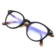 TomFord汤姆福特眼镜框复古板材眼镜架男女可配近视TF5779-D-B