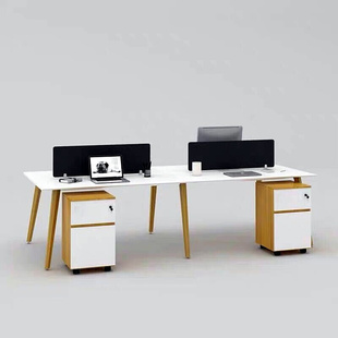 办公桌椅组合简约现代办公家具创意员工位办公室电脑职员桌可定制