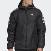 adidas阿迪达斯男子户外运动，休闲保暖防风连帽棉服gh4601