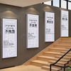 公司企业文化背景墙面装饰修办公室励志标语挂画会议室走廊楼梯纸