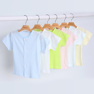  婴儿短袖纯棉夏季薄款儿童衣服男小孩t恤1-3-2岁女宝宝夏装