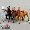 马模型儿童玩具马摆件工艺品仿真马摆件骏马玩偶玩具马摆件小精致
