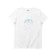 原创设计短袖T恤女款 创意个性纯棉圆领夏 休闲文艺 汉字雨tobeme