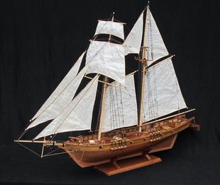 harvey哈维号世铖出品1:50木，帆船套件模型