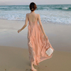 海边度假连衣裙适合三亚绝美小裙拍照好看的裙子沙滩裙女夏季仙女
