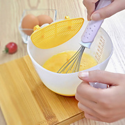 洗米米神器食品级带刻度，塑料打蛋杯鸡蛋，烘焙带过滤网筛jp