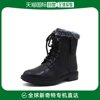 韩国直邮mook女士版型，毛军靴靴子4cm黑色122673