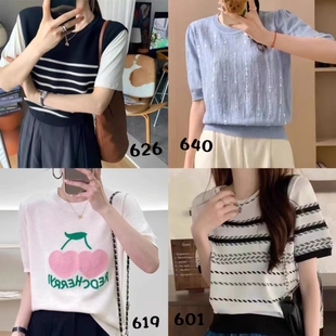 编码（601-699）短袖针织衫女装合集