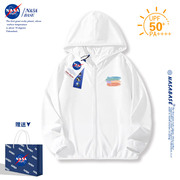 NASA联名凉感防晒服男女款UPF50+防晒衣防紫外线夏季薄款透气外套