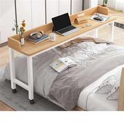 床上电脑桌可移动家用书桌笔记本，台式书桌写字台床边桌跨床小桌子