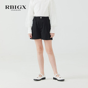 RBIGX瑞比克童装春秋季精致斜纹洋气西装设计感潮流短裤