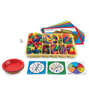 美国进口玩具幼儿园早教儿童点数颜色形状属性分类排序练习