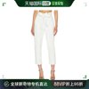 香港直邮潮奢 COMMANDO 女士 Paperbag 仿皮裤子 SLG451