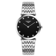 士手表钢带瑞士精致超薄小巧手表镶钻石英表防水女时尚