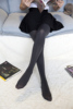 高弹360d春秋女士打底裤袜，纯色黑色肉色，长袜女式连裤袜子