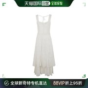 香港直邮Twin-Set 方领无袖连衣裙 241TT2030