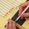 特种铅笔玻璃皮革塑料金属，瓷器点位划线标记，木工服装专用白色铅笔