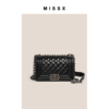 MISSX小香风菱格粗链条包包女2023高级感单肩斜挎包大包小号