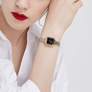 聚利时韩版复古方形，手链表时尚潮流，防水石英手表女1064