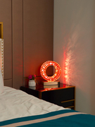 中式水晶台灯卧室床头装饰创意时尚简约温馨浪漫轻奢华铜钱后现代