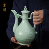 陶瓷酒具酒壶中式家用空酒瓶子 白酒壶烈酒黄酒分酒器仿古代1.5斤
