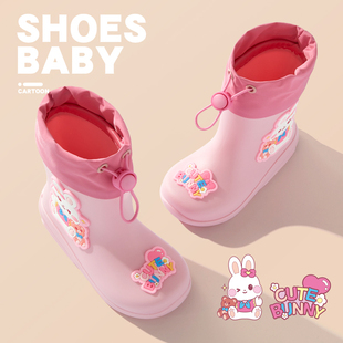 儿童雨鞋男童女童防滑雨靴，学生小童宝宝，幼儿水鞋防水小孩女款胶鞋