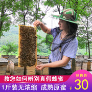 家姐蜂蜜农家自产槐花蜜荆条蜜500g纯正洋槐蜜山花蜜土蜂蜜