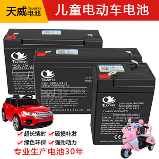 6v4.5ah7ah6v12v儿童电动玩具汽车，摩托童车蓄电池电瓶充电器配件