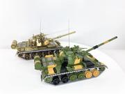 35厘米88式主战坦克模型 88仿真合金成品军事摆件收藏展厅 1：30