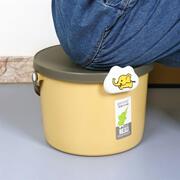 幼儿园桶凳小凳子儿童收纳桶塑料带盖子多功能可坐洗澡X凳储物桶