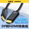 dp转HDMI高清线转换器Displayport接口显示器1080P/4K高清DP转HDIM显示器屏4K接口dp转hdmi线电脑接电视笔记