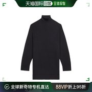 香港直邮Helmut Lang 海尔姆特 朗 女士 羊毛高领连衣裙 O01HW716