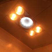 浴霸照明灯泡led光源配件，卫生间环形中间灯管防水灯源省电高亮度(高亮度)