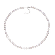 交个朋友爱迪生珍珠，s925银白色珍珠，项链6-7mm