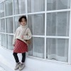 2019冬季新韩版男女童高领，宽松麻花毛衣，儿童复古粗棒针慵懒风毛衣