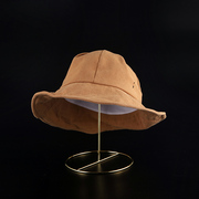 金属帽架帽托帽撑服装店陈列用金色帽架子立体独立展示帽子架头模