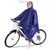 自行雨衣的驾车代雨披骑行单人，男女山地单车上学中学生初中生专用