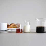 hario耐热玻璃烧杯，家用手冲咖啡分享壶带刻度量杯咖啡壶牛奶杯cp