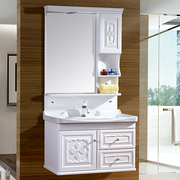 pvc浴室柜组合欧式卫浴柜，卫生间洗脸盆柜池面盆，组合柜洗漱台吊柜