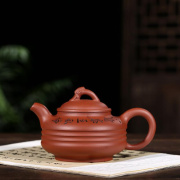 紫砂壶名家纯全手工原矿，宜兴清水泥茶壶，高远刻字功夫泡茶壶