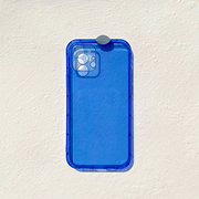 个性荧光苹果手机壳iPhone11适用12Pro max克莱因蓝Xs男女8plus软透色12气垫软壳13
